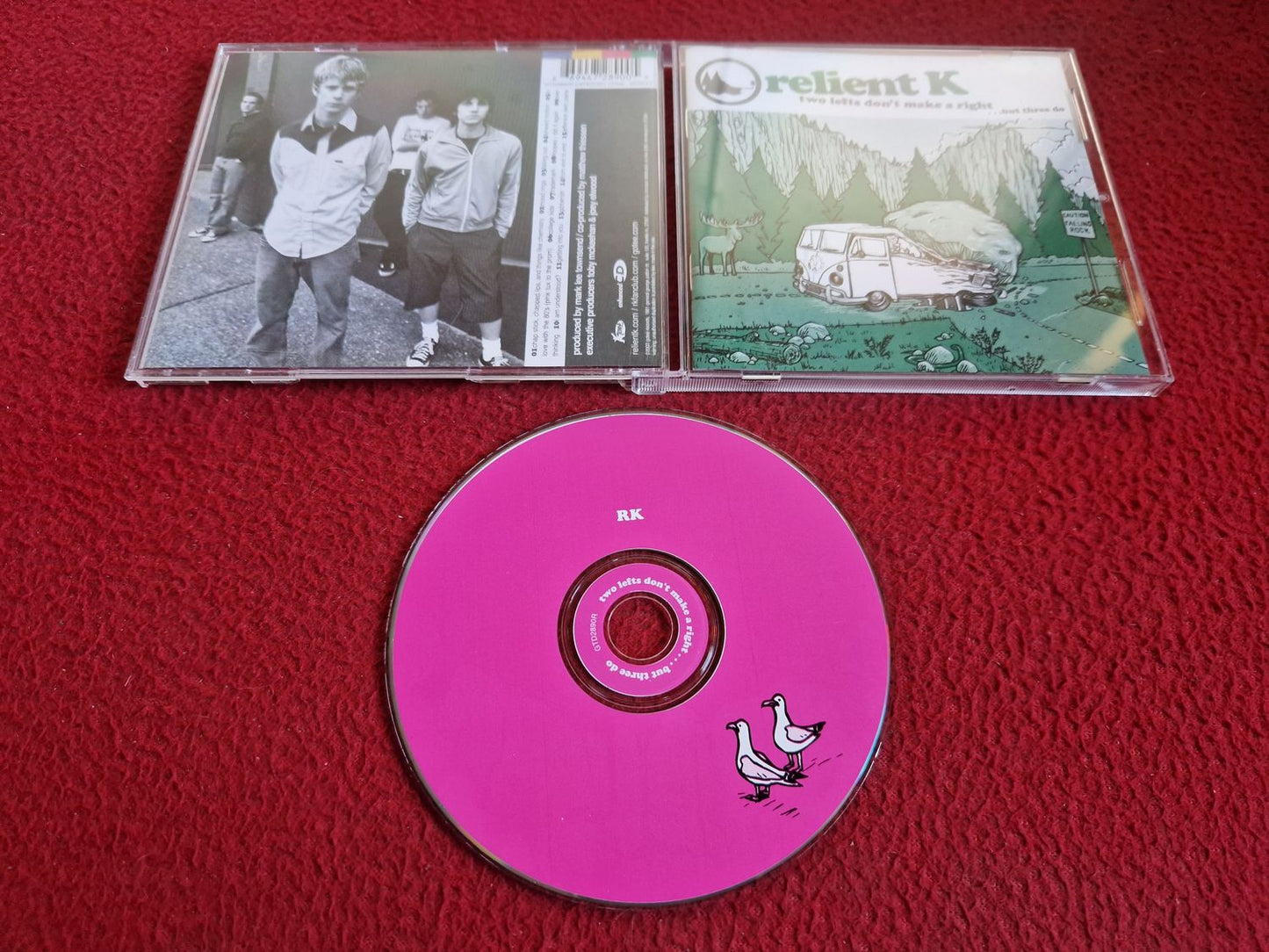RELIENT K TWO LEFTS DON'T MAKE A RIGHT CD