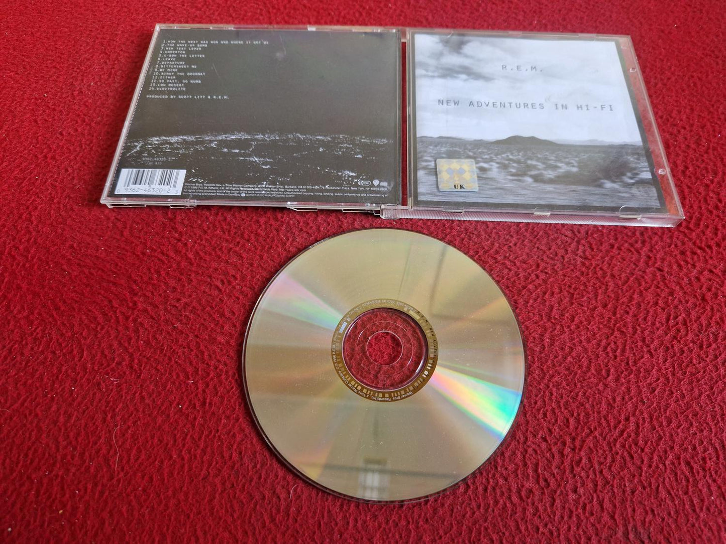 R.E.M. NEW ADVENTURES IN HI-FI CD