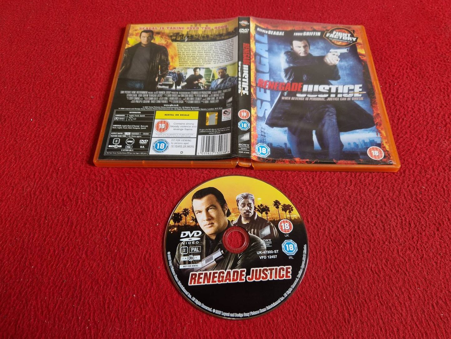 RENEGADE JUSTICE DVD