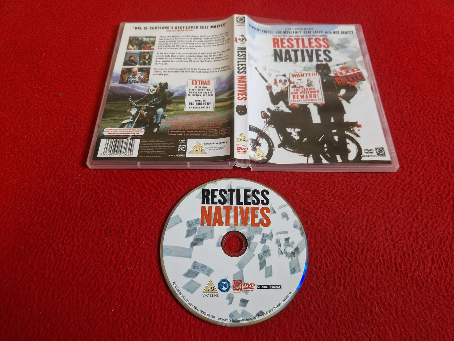 RESTLESS NATIVES DVD