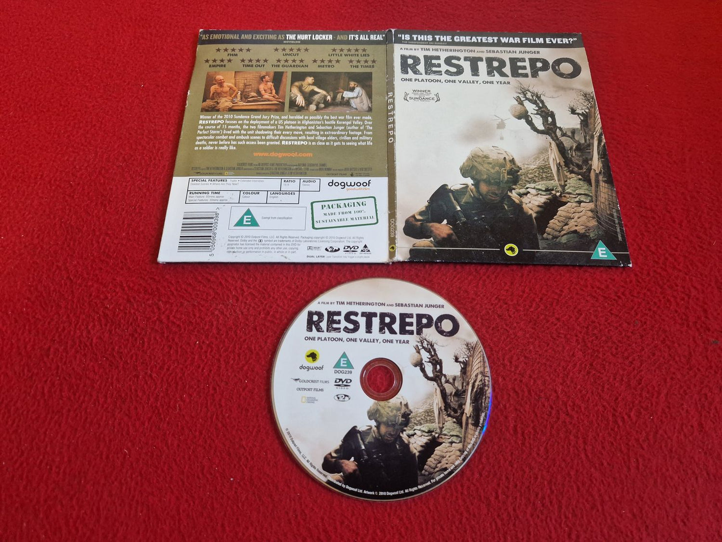 RESTREPO DVD