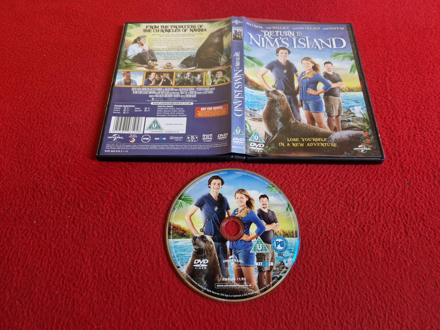 RETURN TO NIM'S ISLAND DVD