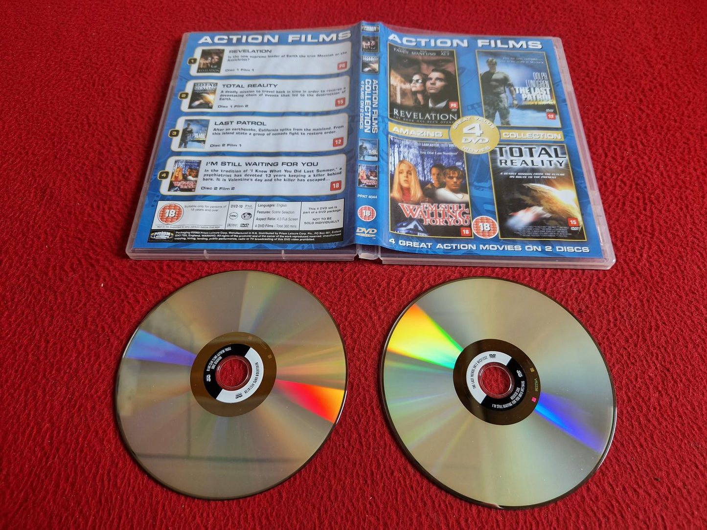 REVELATION / THE LAST PATROL / I'M STILL WAITING FOR YOU / TOTAL REALITY DVD