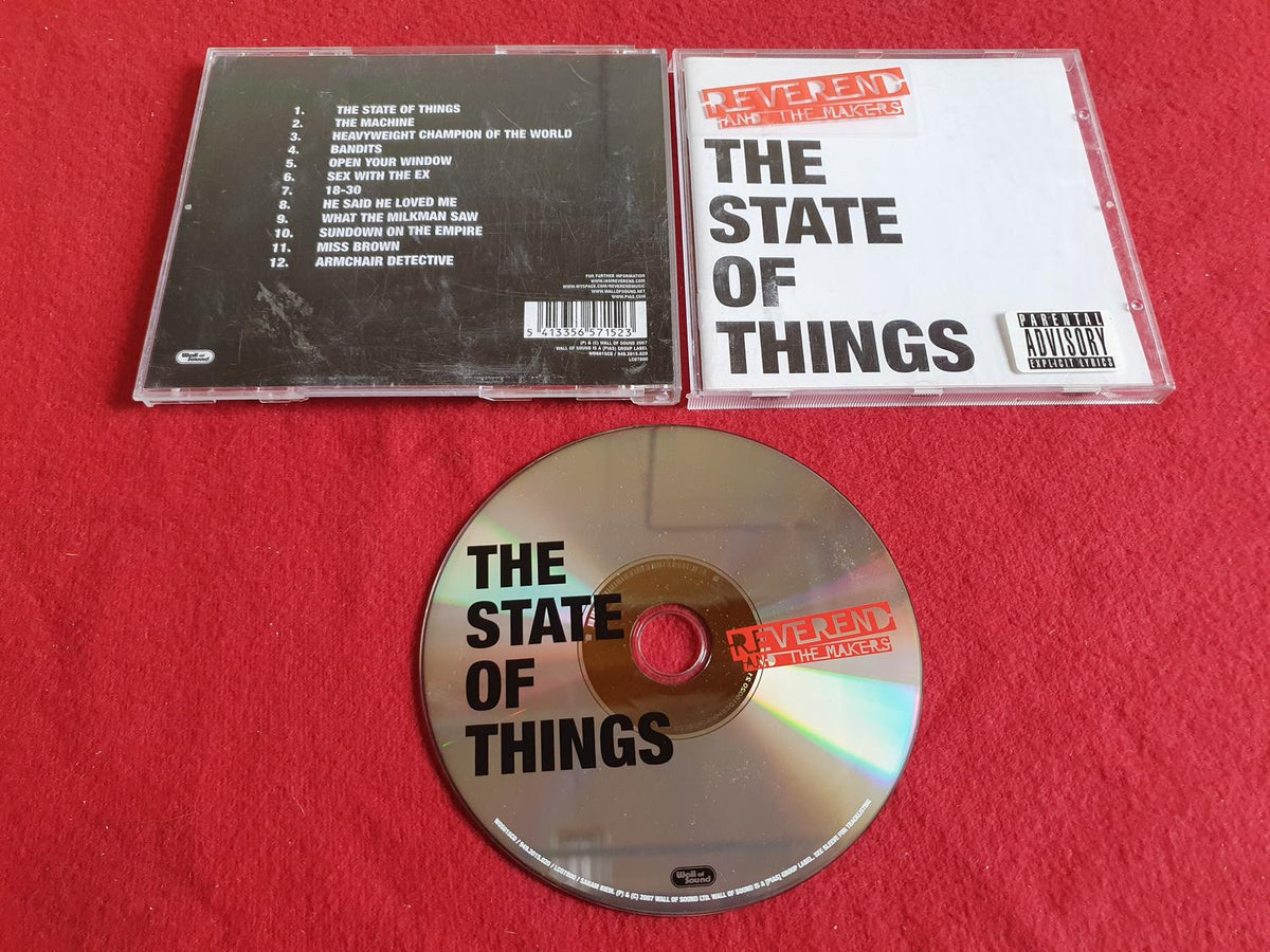 REVEREND AND THE MAKERS THE STATE OF THINGS till CD
