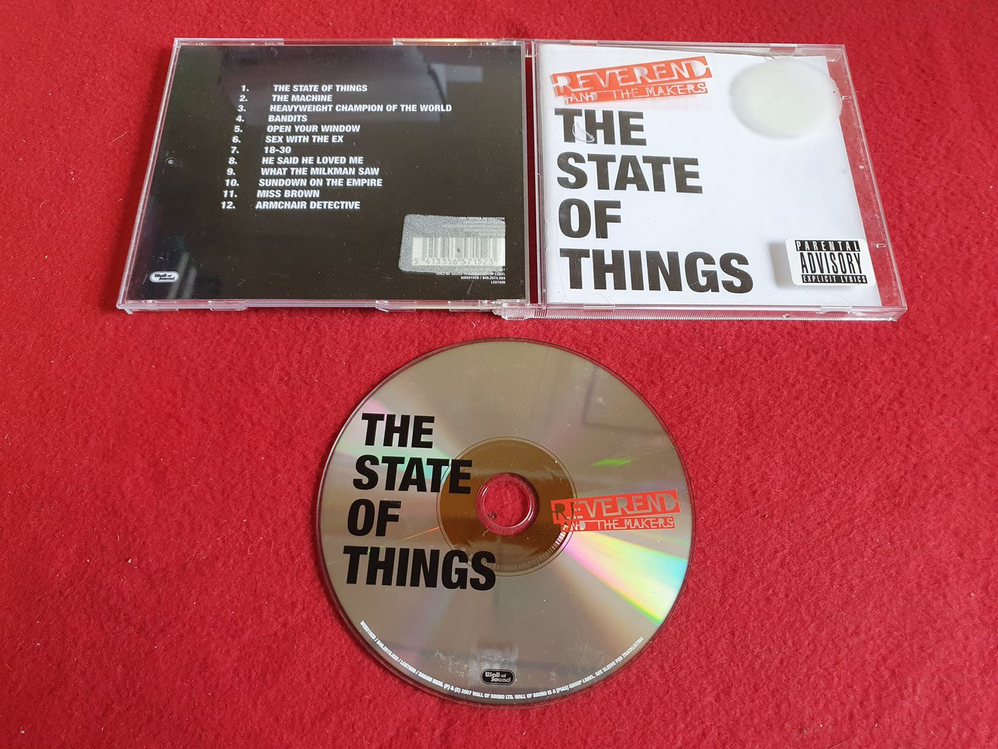 REVEREND AND THE MAKERS THE STATE OF THINGS till CD