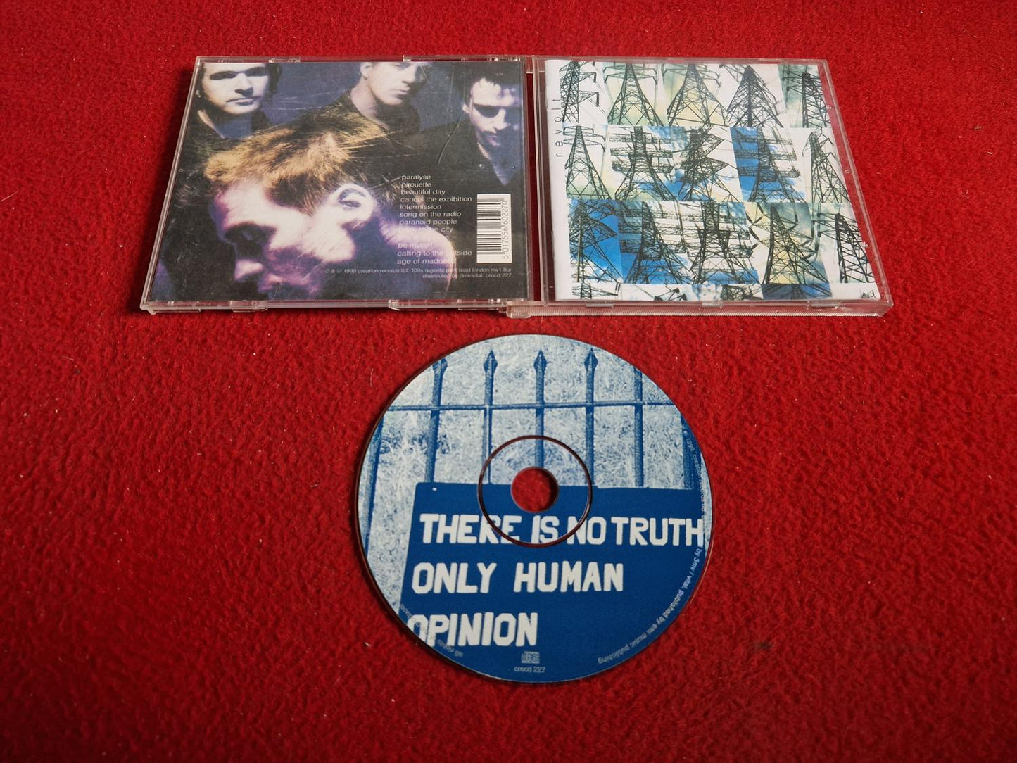 REVOLT 3 COLOURS RED CD
