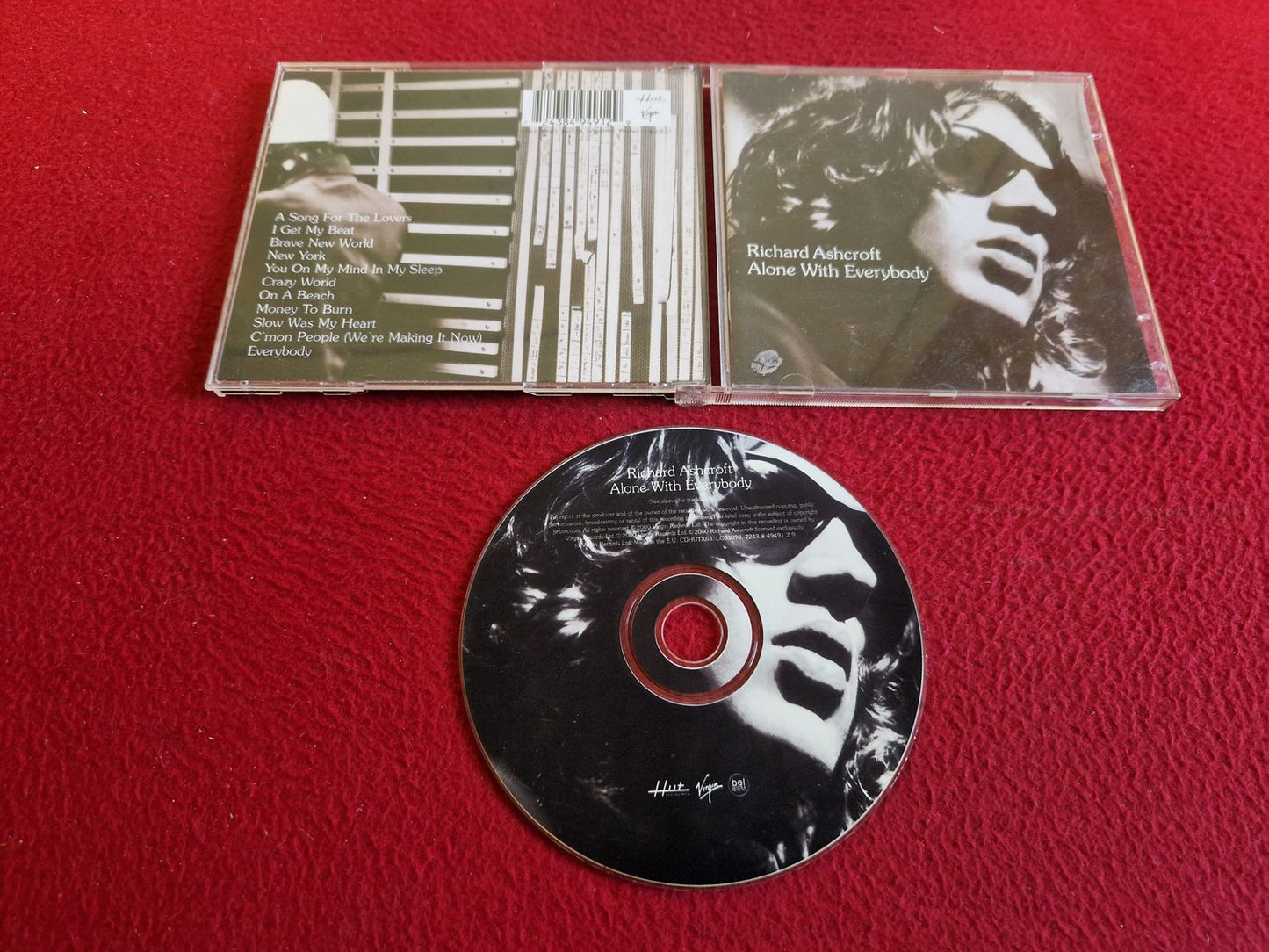 RICHARD ASHCROFT ALONE WITH EVERYBODY CD