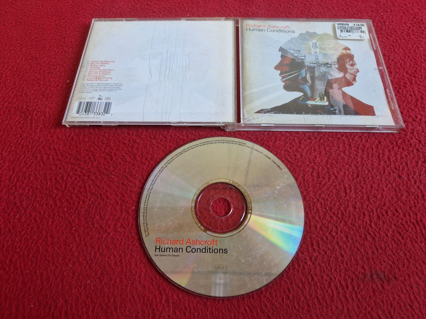 RICHARD ASHCROFT HUMAN CONDITIONS CD