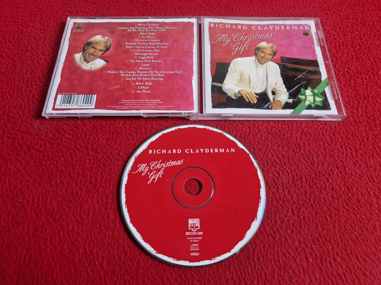 RICHARD CLAYDERMAN MY CHRISTMAS GIFT CD