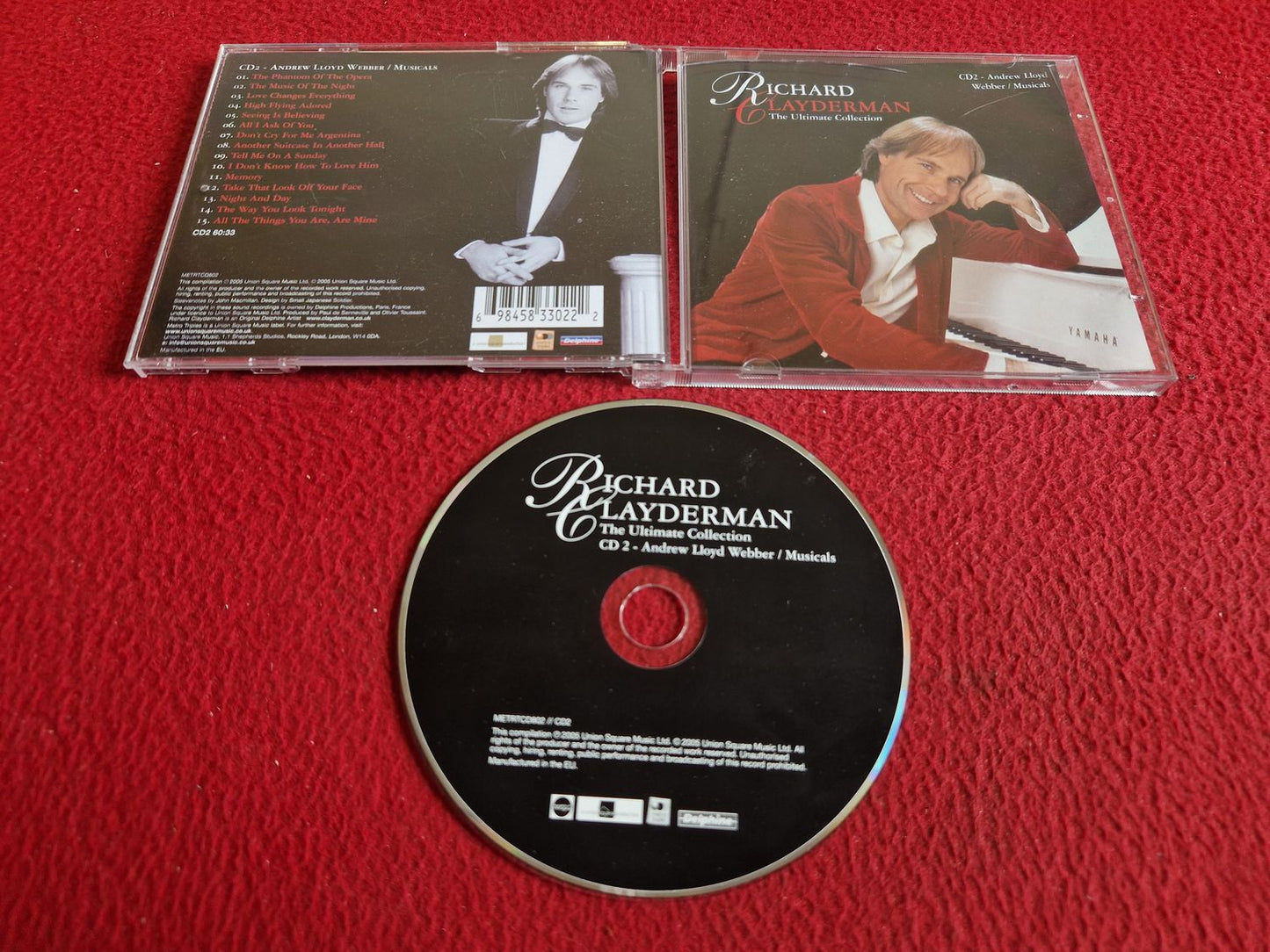 RICHARD CLAYDERMAN THE ULTIMATE COLLECTION CD