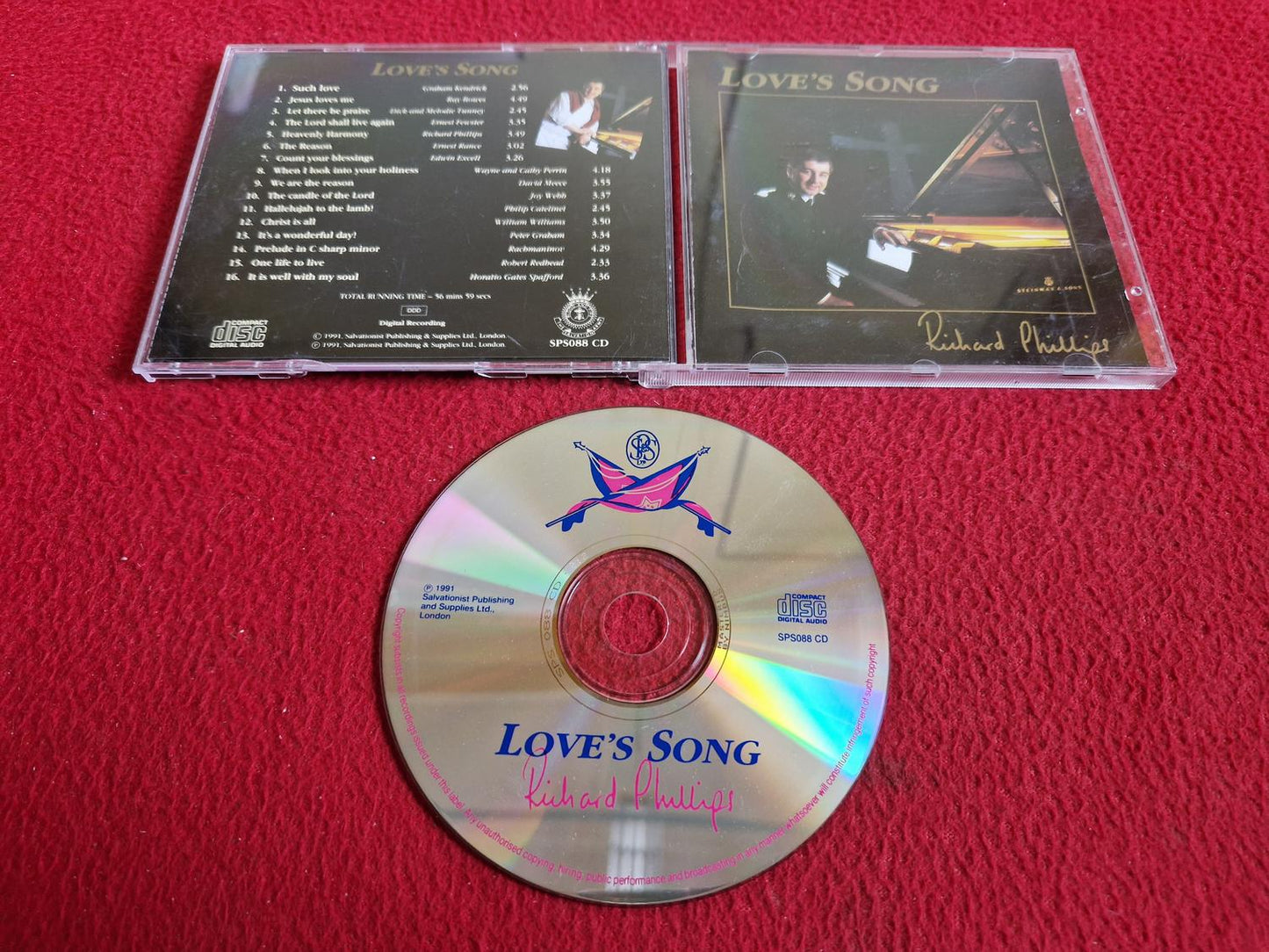 RICHARD PHILLIPS LOVE'S SONG CD