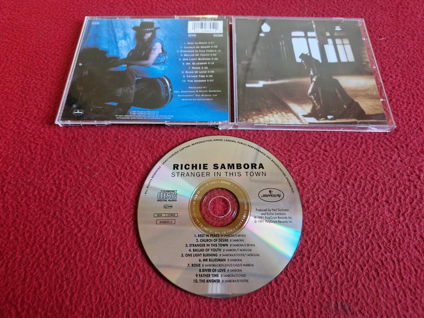 RICHIE SAMBORA STRANGER IN THIS TOWN CD