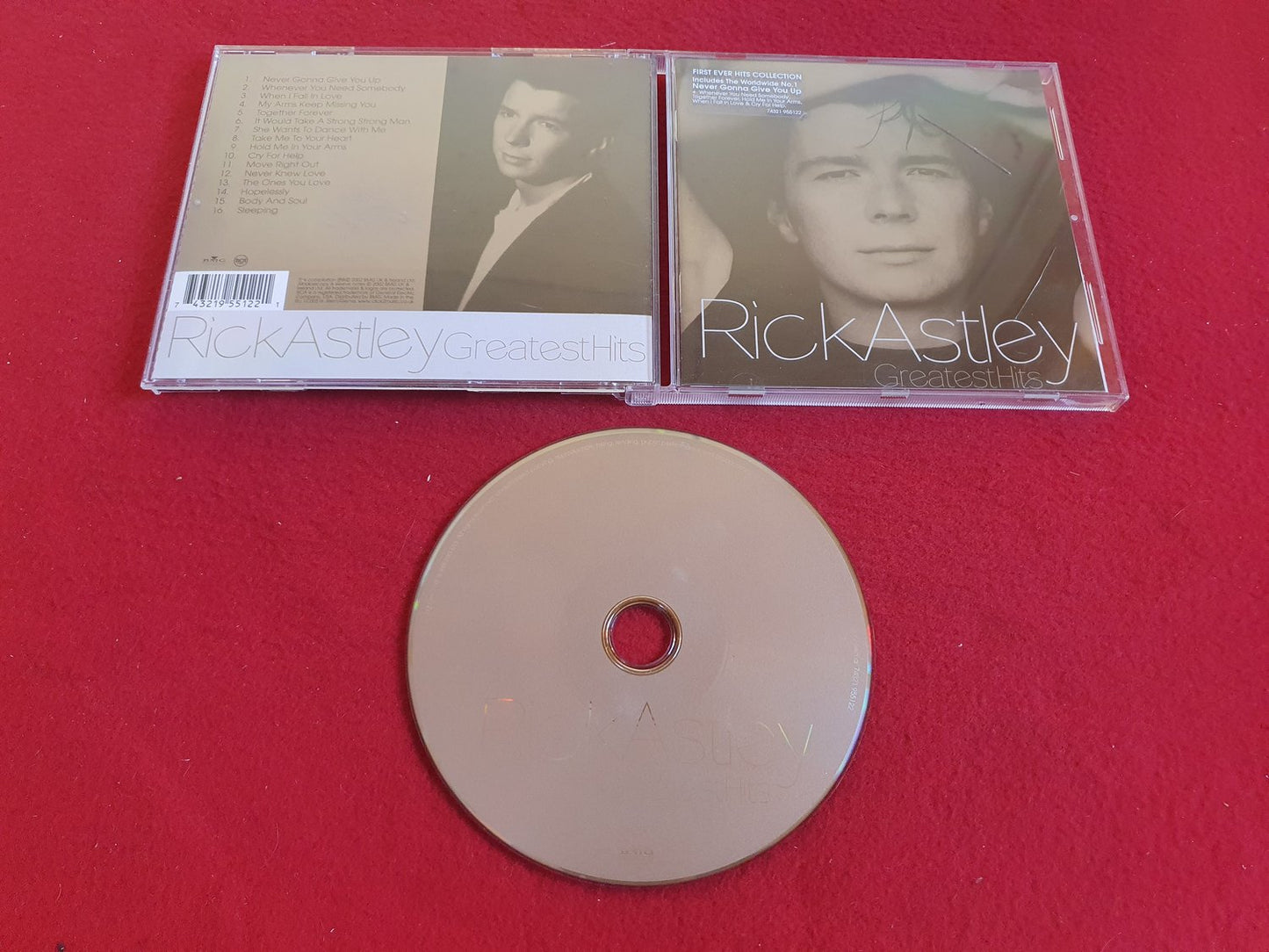 RICK ASTLEY GREATEST HITS till CD
