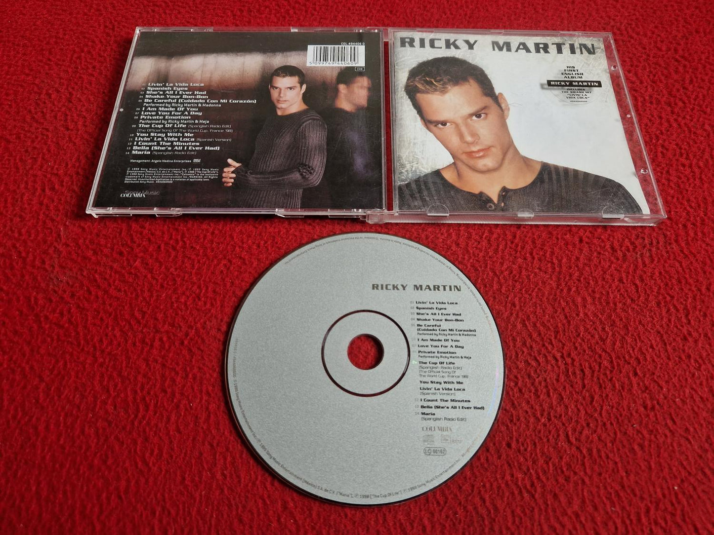 RICKY MARTIN - RICKY MARTIN CD