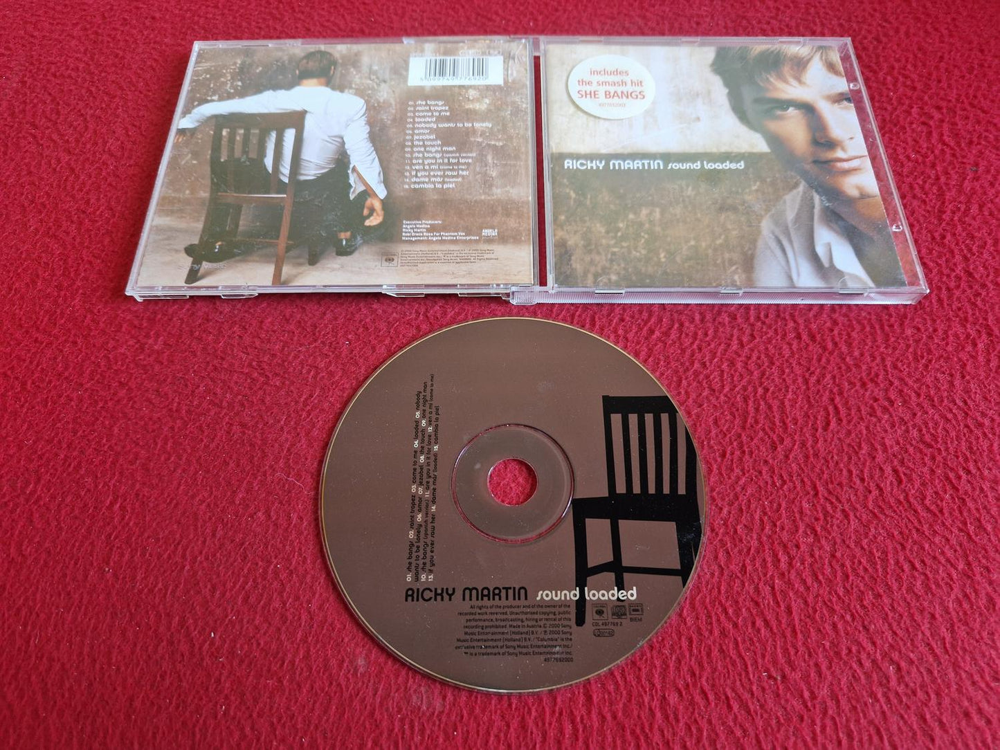 RICKY MARTIN SOUND LOADED CD
