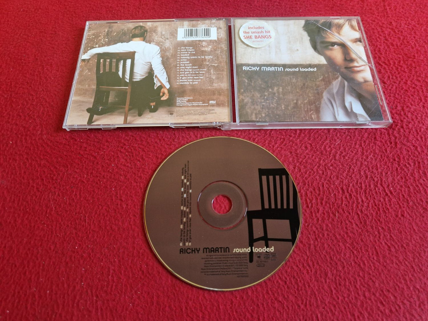 RICKY MARTIN SOUND LOADED CD