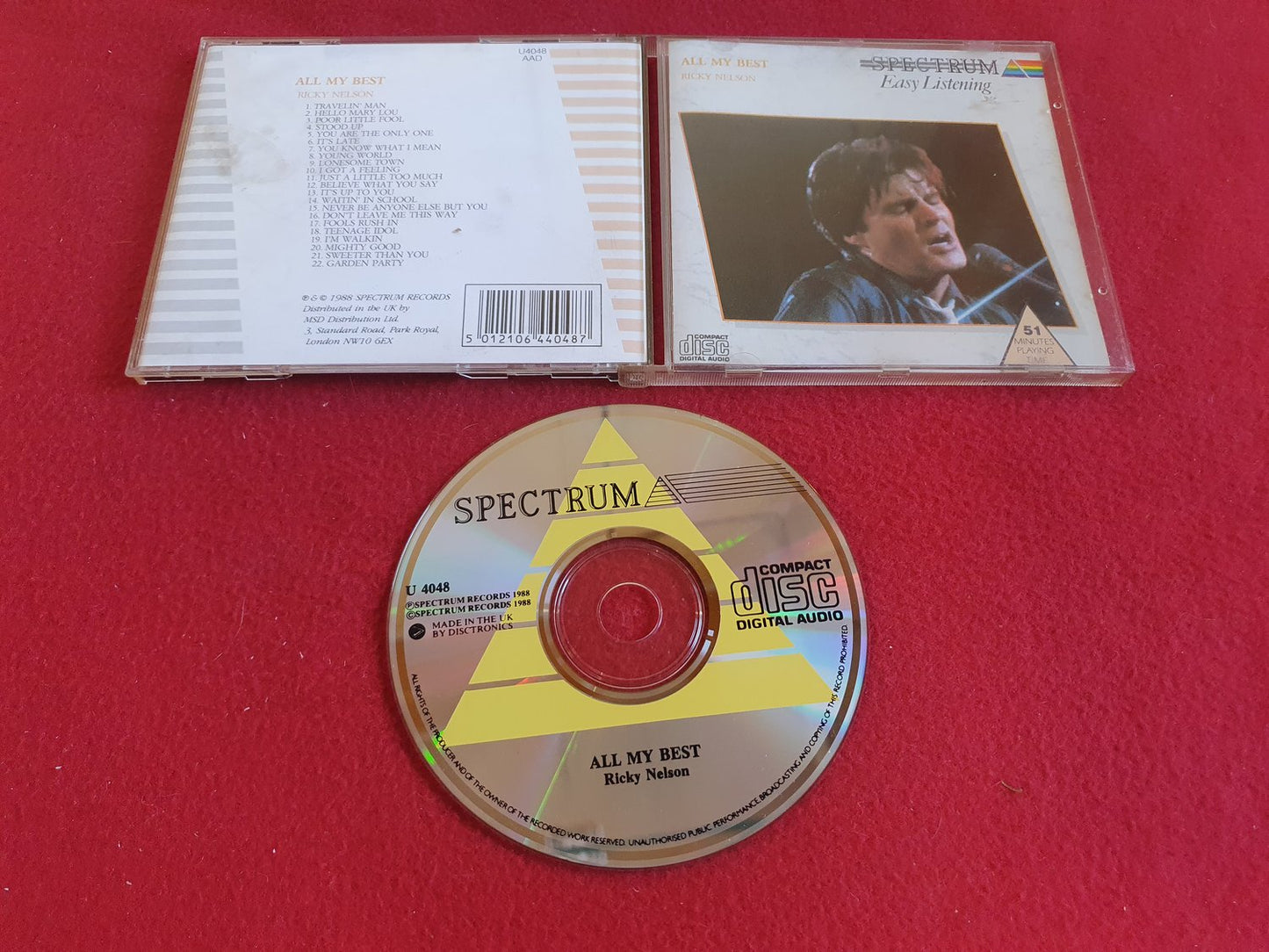RICKY NELSON ALL MY BEST till CD