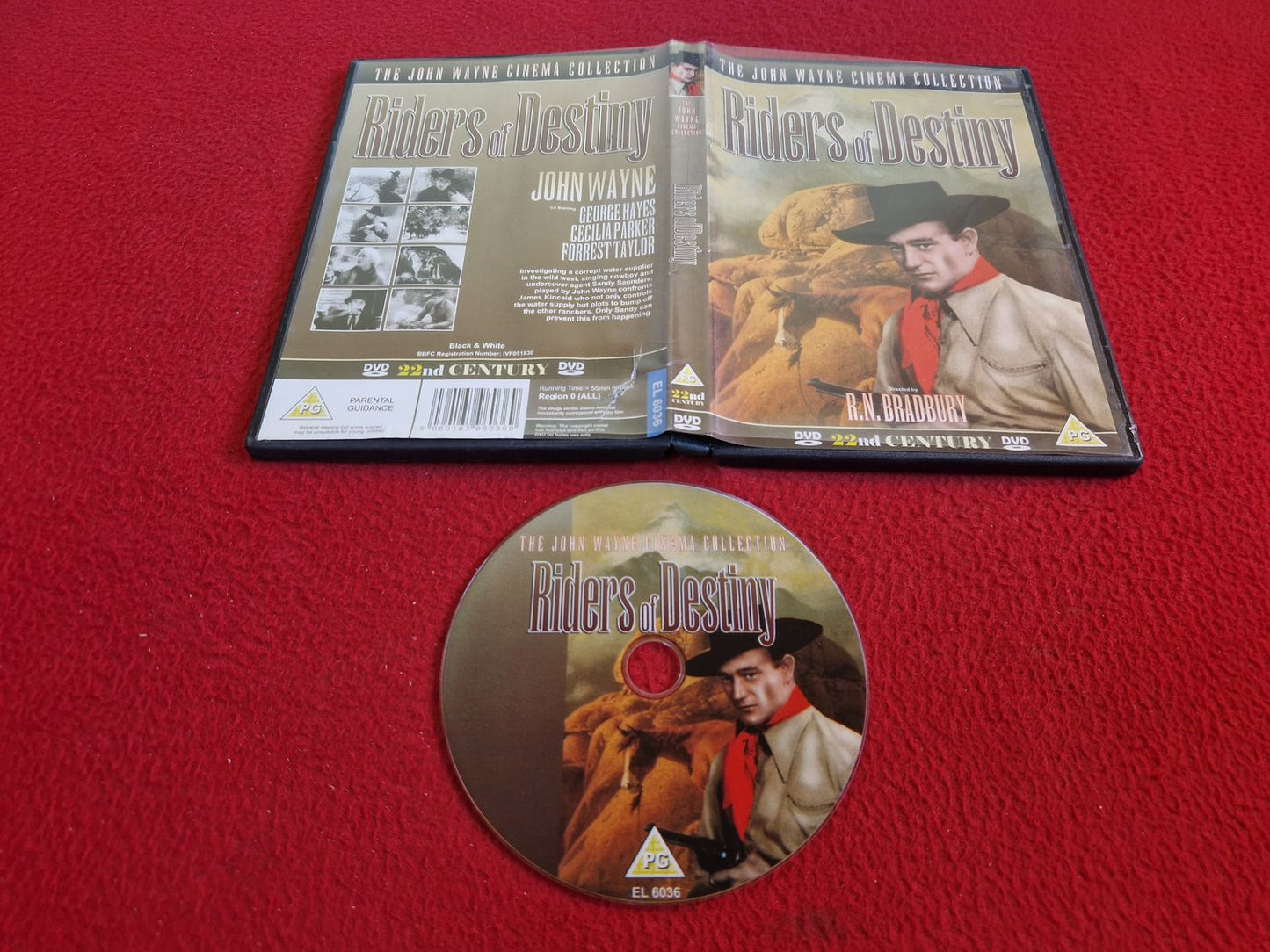 RIDERS OF DESTINY DVD