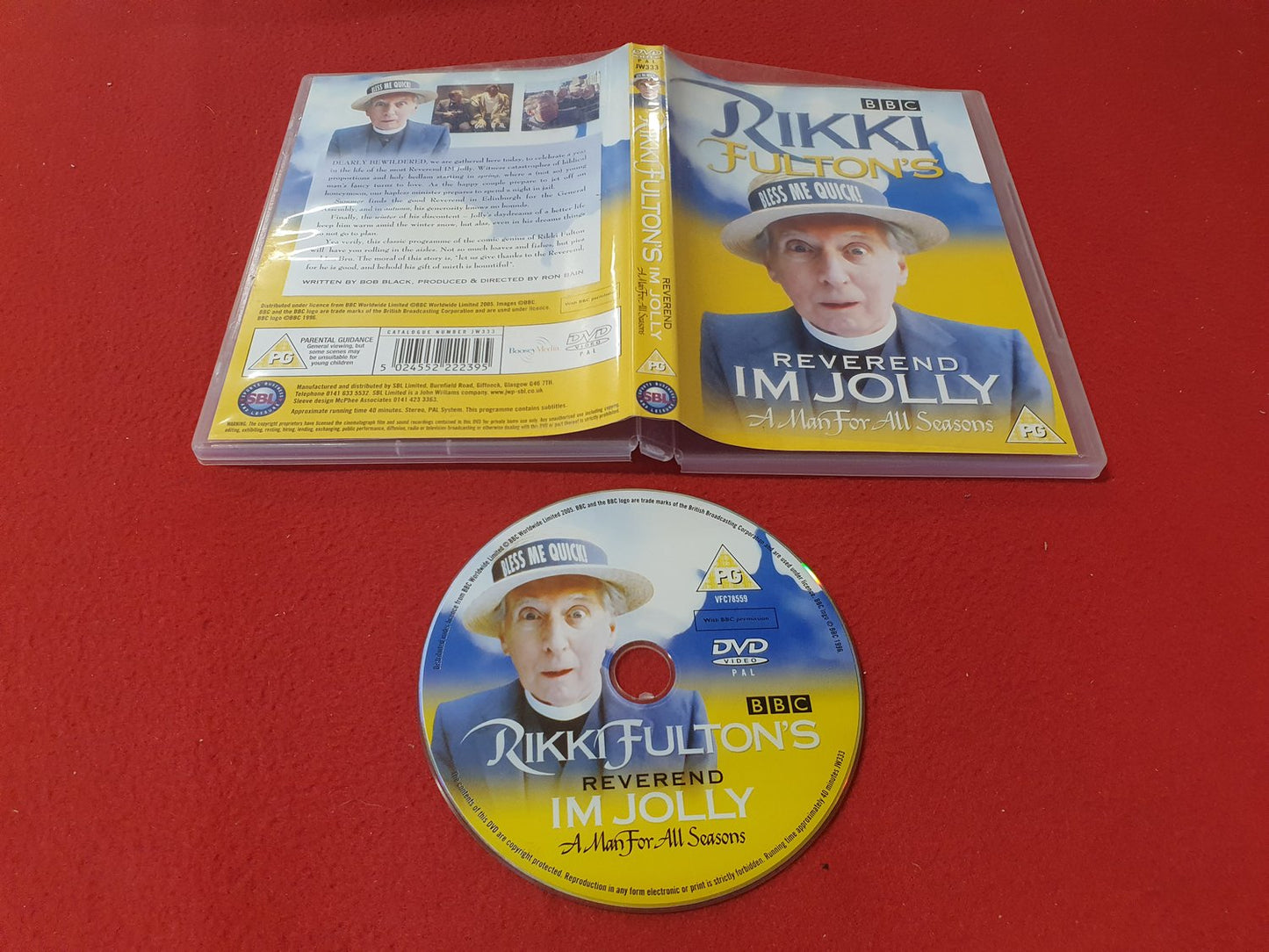 RIKKI FULTONS REVEREND IM JOLLY A MAN FOR ALL SEASONS till DVD