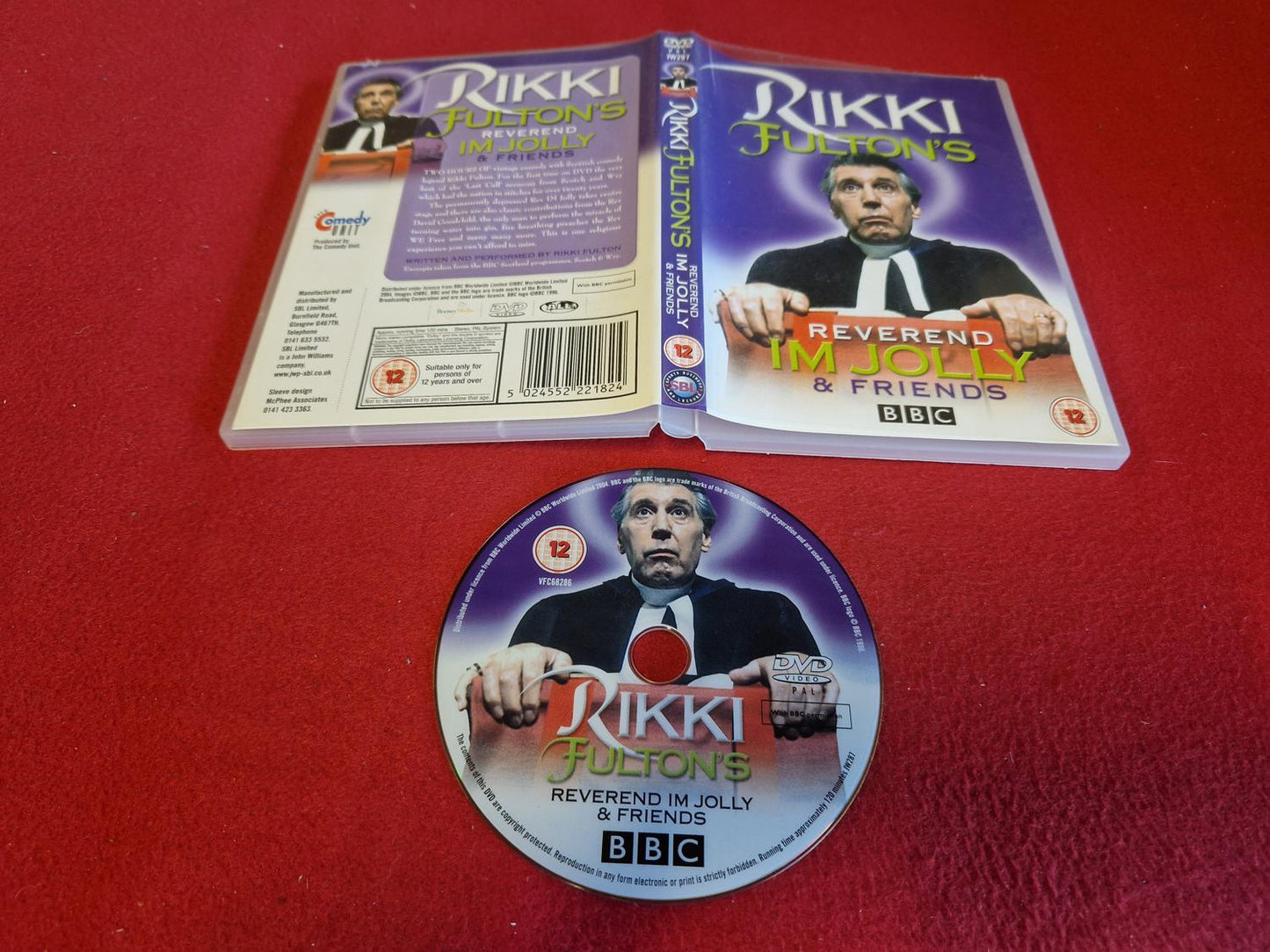 RIKKI FULTONS REVEREND IM JOLLY & FRIENDS till DVD