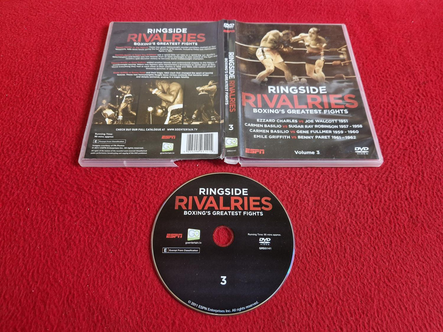 RINGSIDE RIVALRIES BOXING'S GREATEST FIGHTS DVD