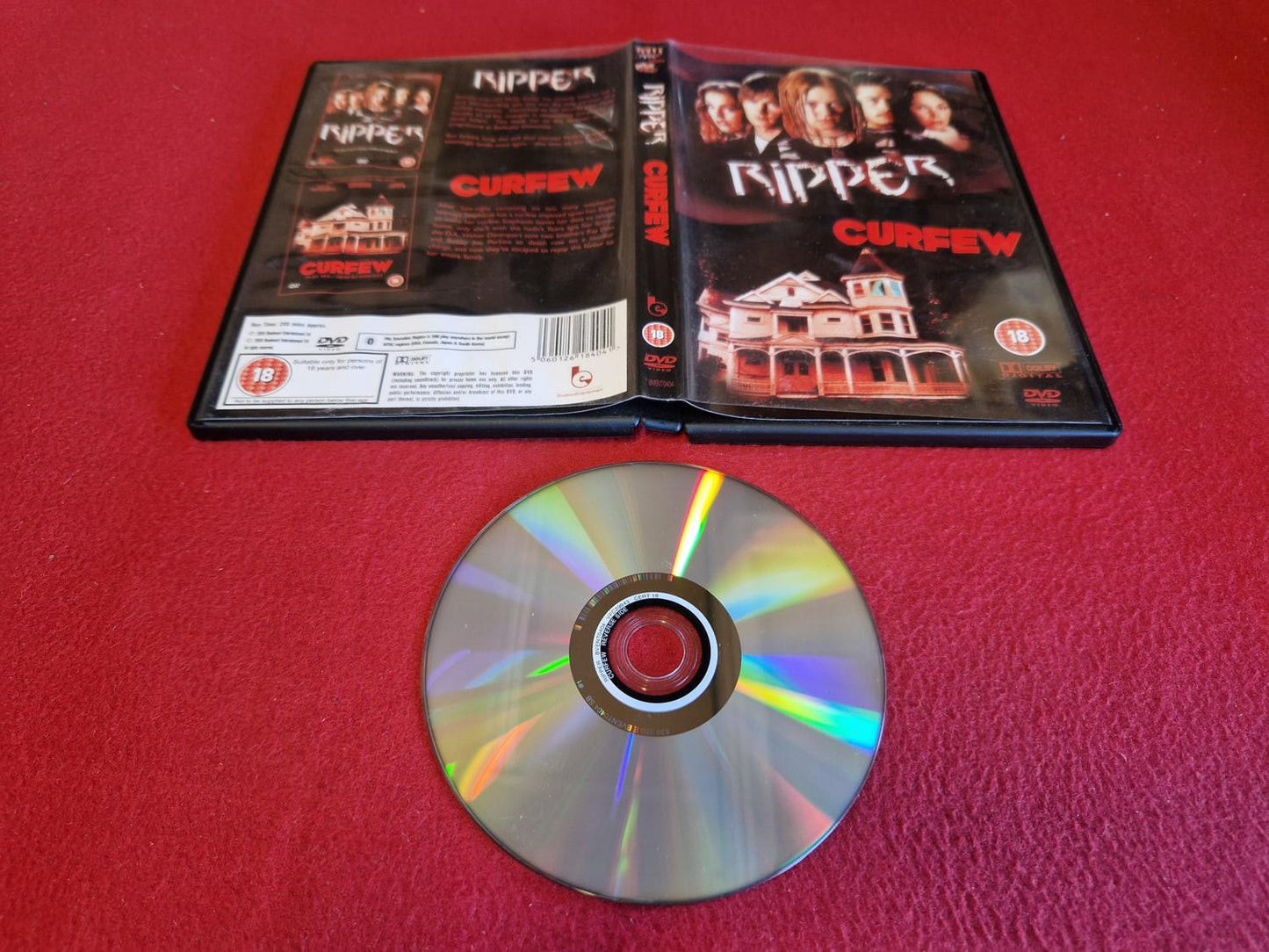 RIPPER / CURFEW till DVD