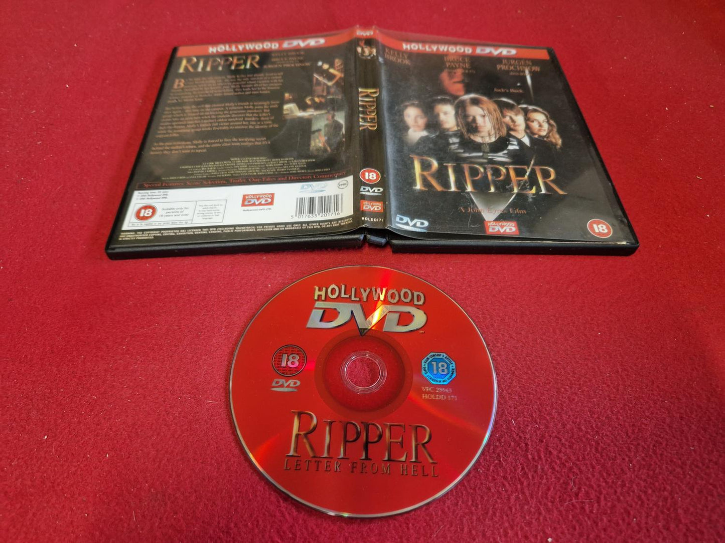 RIPPER till DVD