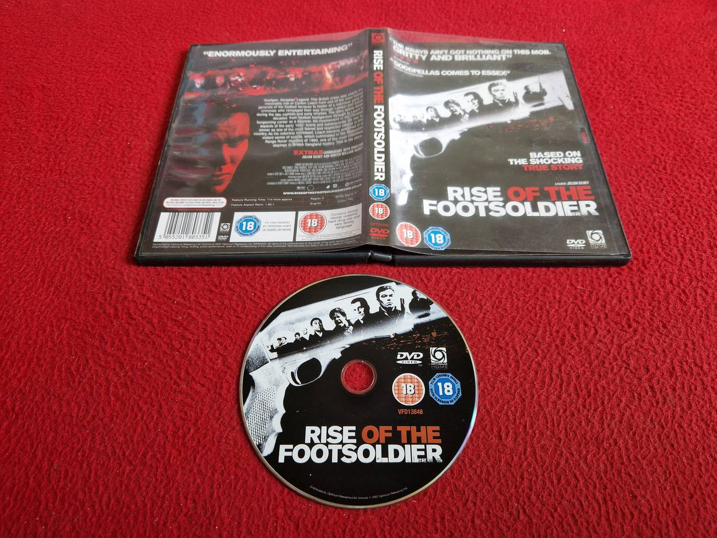 RISE OF THE FOOTSOLDIERS DVD