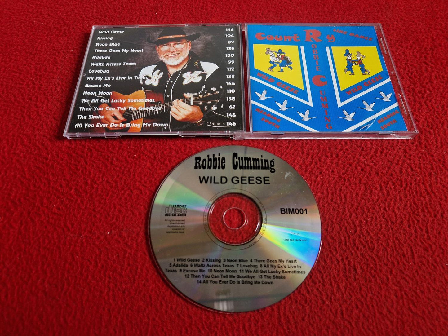 ROBBIE CUMMING WILD GEESE CD