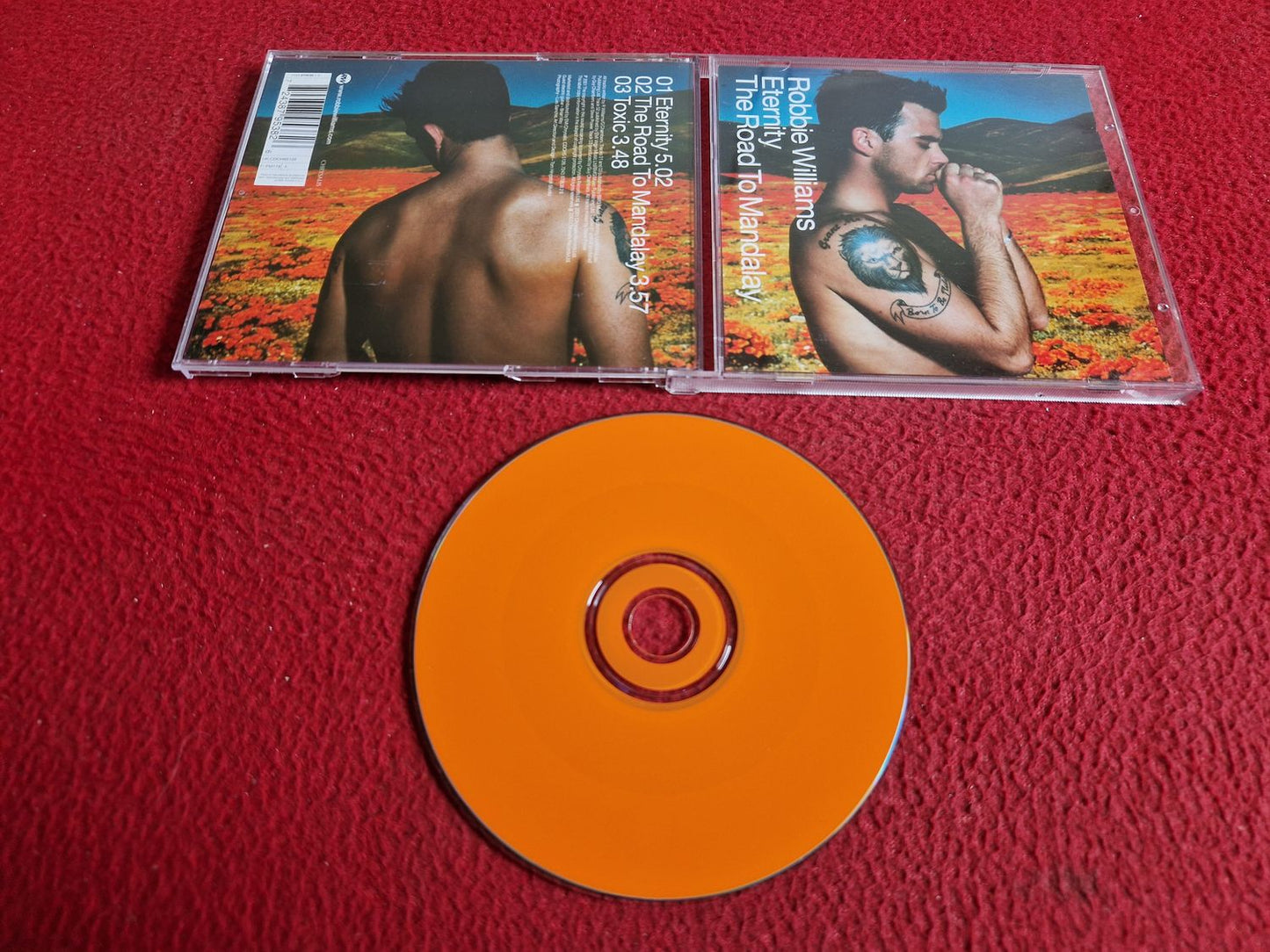 ROBBIE WILLIAMS ETERNITY / THE ROAD TO MANDALAY CD