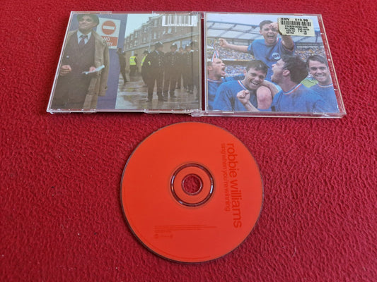 ROBBIE WILLIAMS SING WHEN YOU'RE WINNING CD