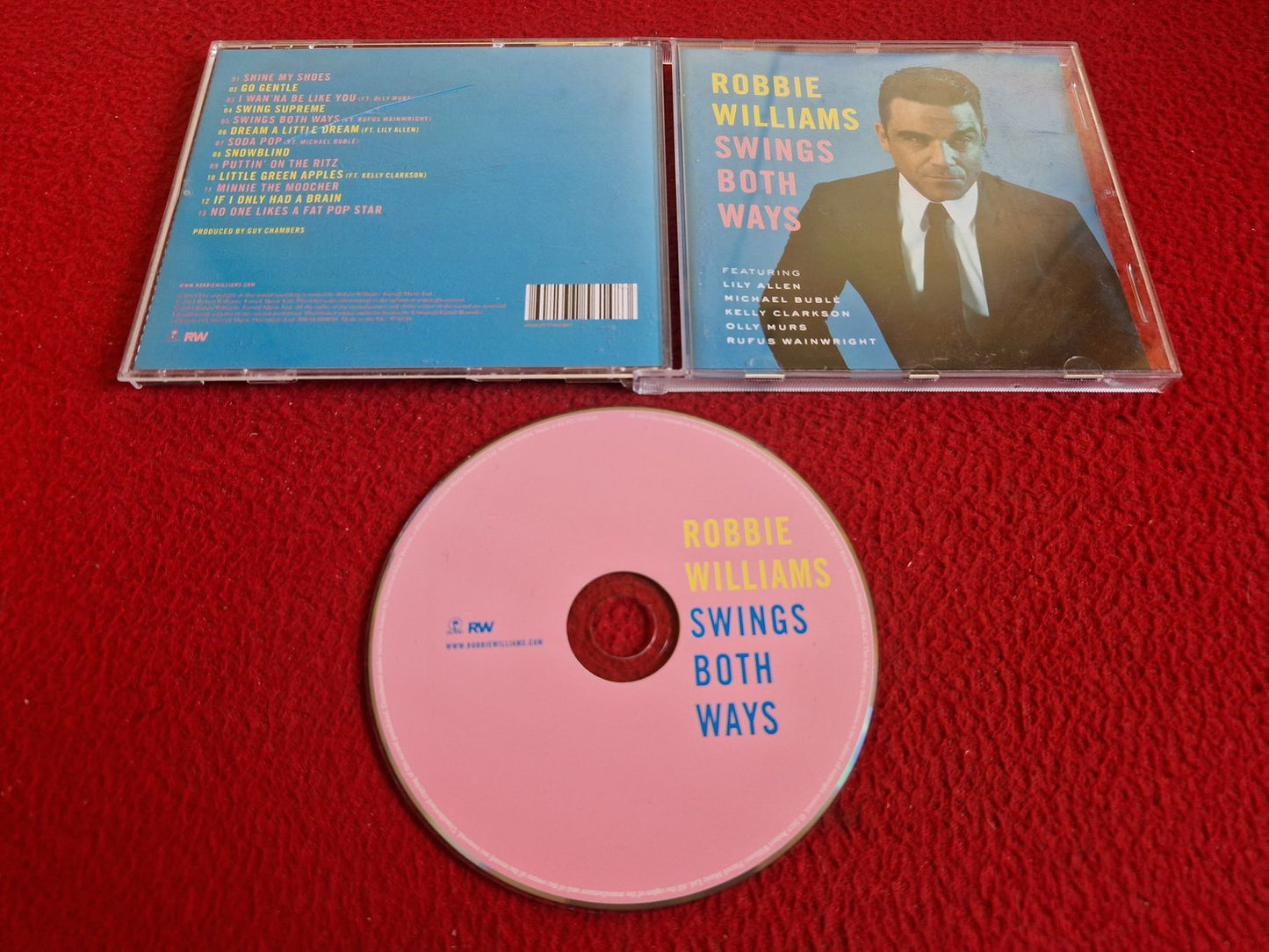 ROBBIE WILLIAMS SWINGS BOTH WAYS CD
