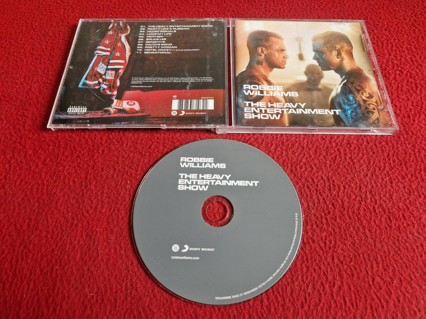 ROBBIE WILLIAMS THE HEAVY ENTERTAINMENT SHOW CD