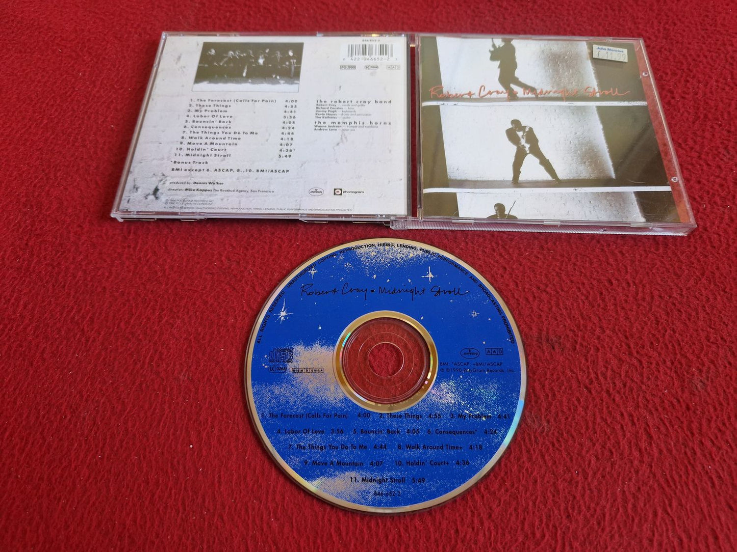 ROBERT CRAY MIDNIGHT STROLL CD