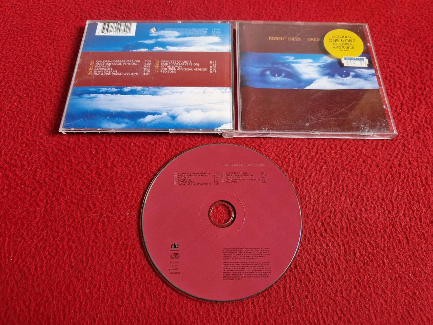 ROBERT MILES DREAMLAND CD