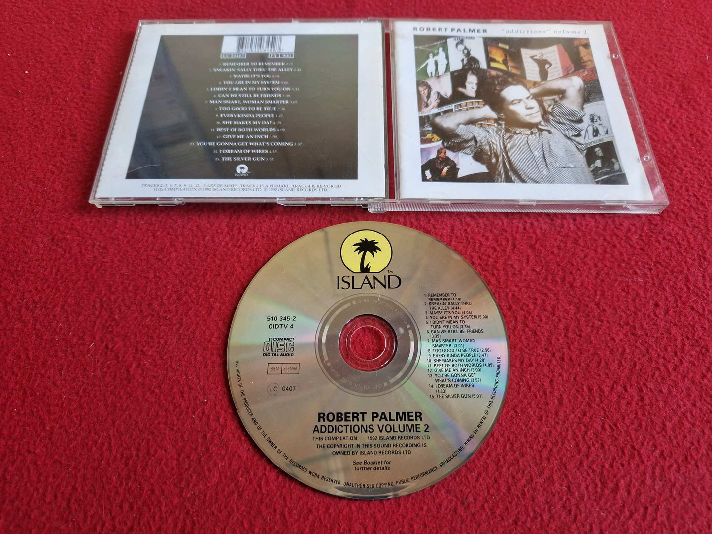 ROBERT PALMER ADDICTIONS VOLUME 2 CD