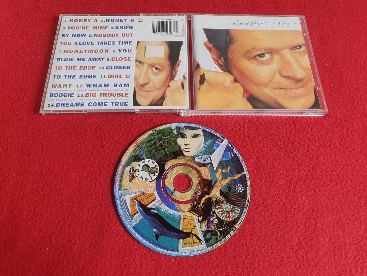 ROBERT PALMER HONEY till CD