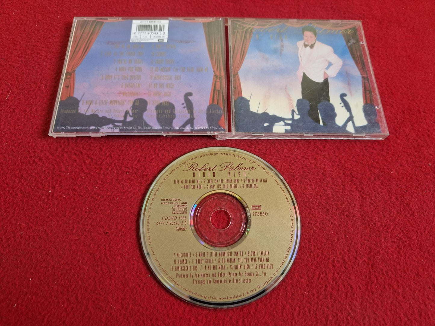 ROBERT PALMER RIDIN' HIGH till CD