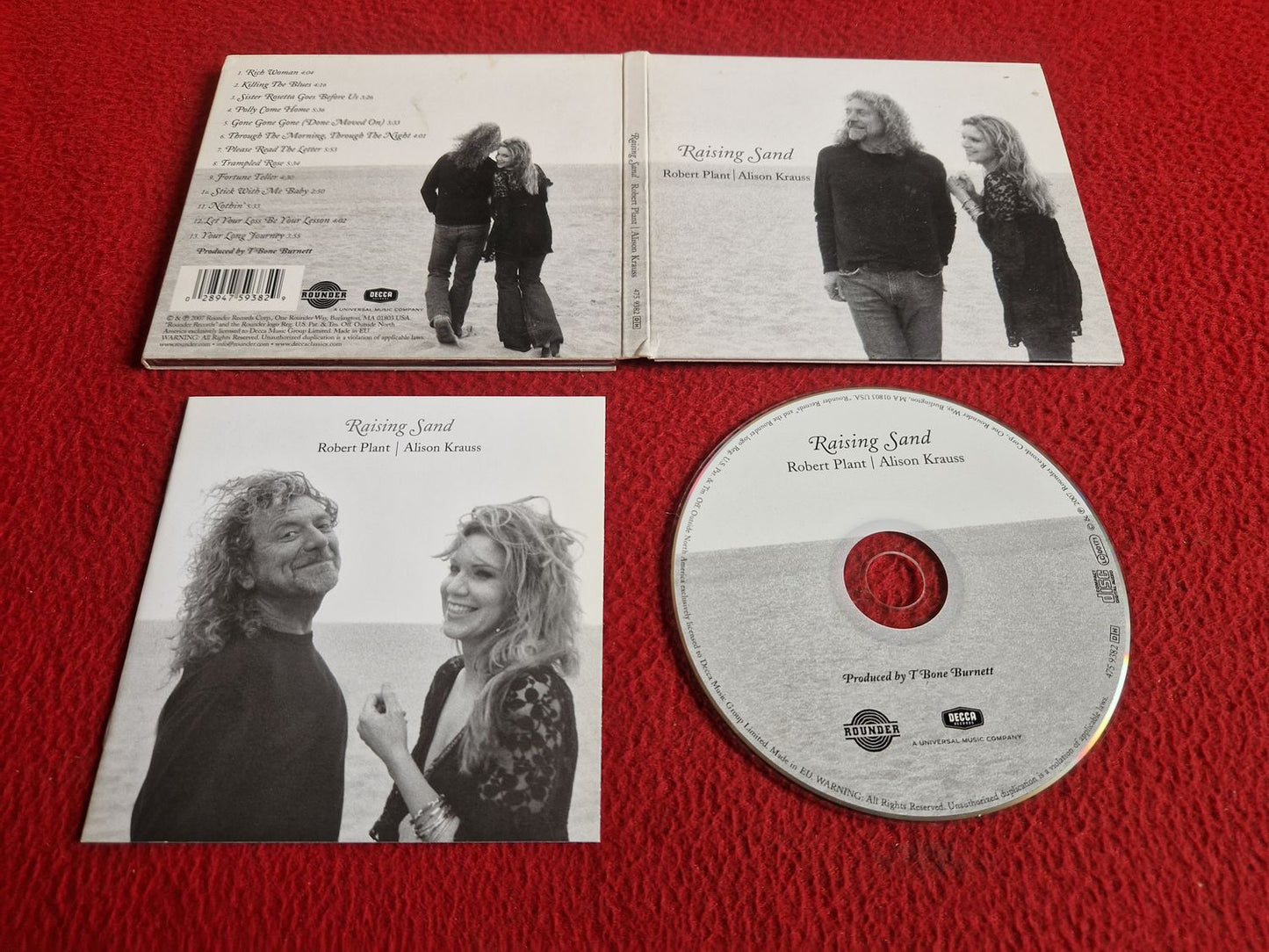 ROBERT PLANT ALISON KRAUSS RAISING SAND CD