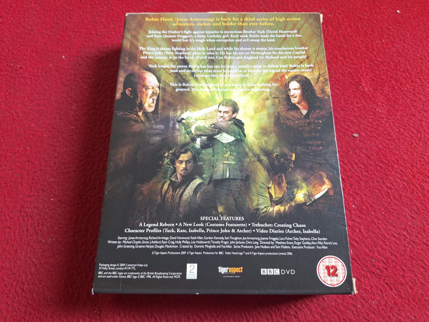 ROBIN HOOD SERIES 3 BOX DVD