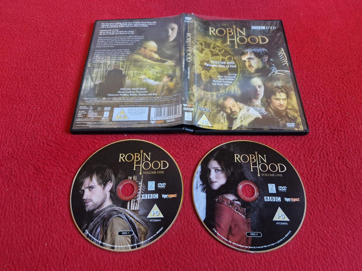 ROBIN HOOD VOLUME 1 EPISODES 1 - 5 DVD