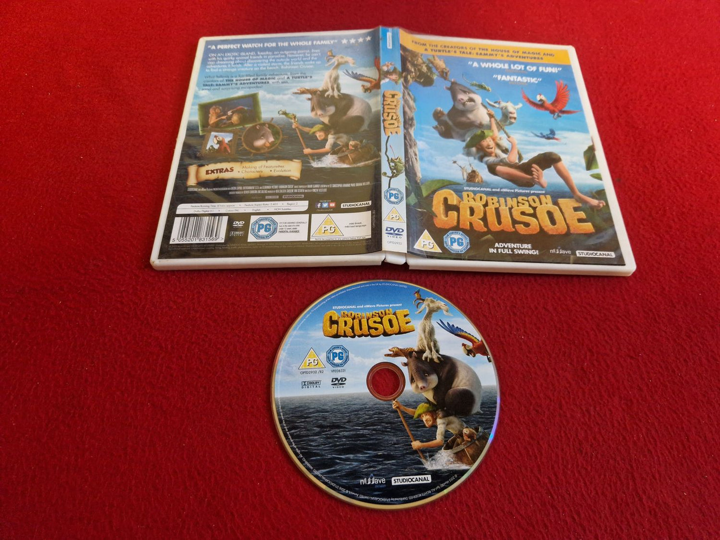 ROBINSON CRUSOE DVD