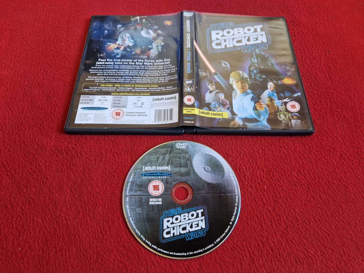 ROBOT CHICKEN STAR WARS DVD