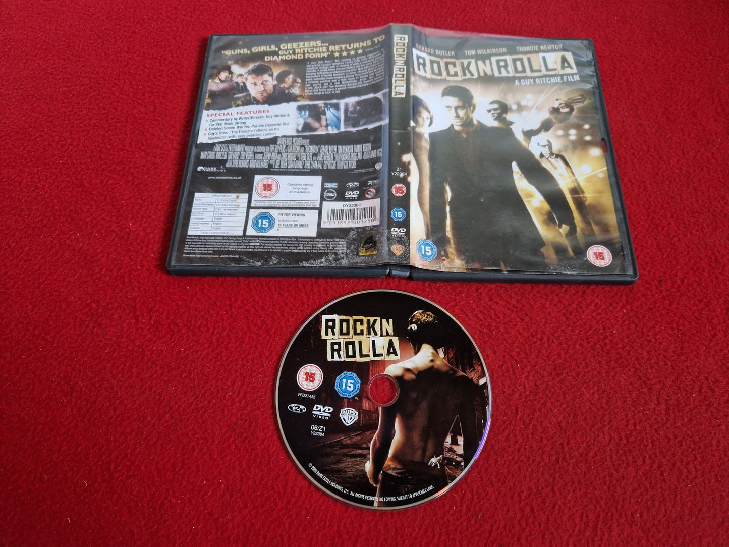 ROCKNROLLA DVD