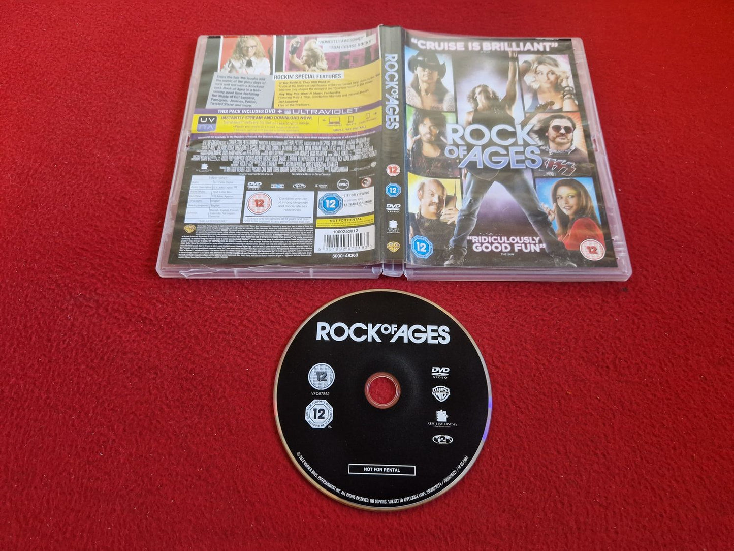 ROCK OF AGES DVD