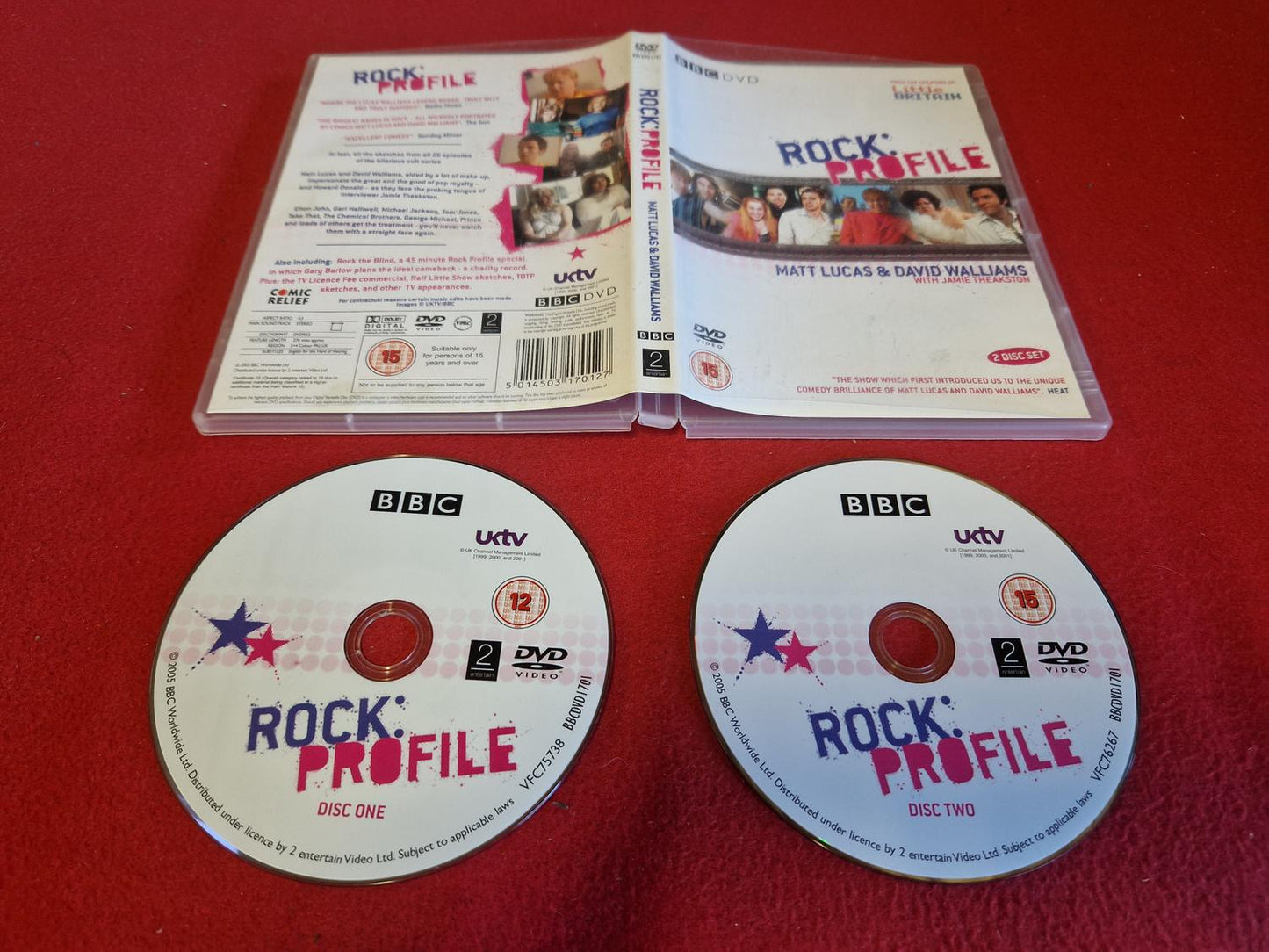 ROCK PROFILE MATT LUCAS & DAVID WALLIAMS till DVD