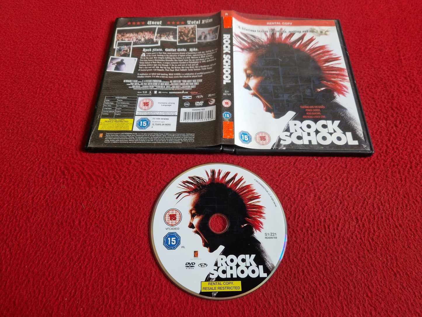 ROCK SCHOOL DVD