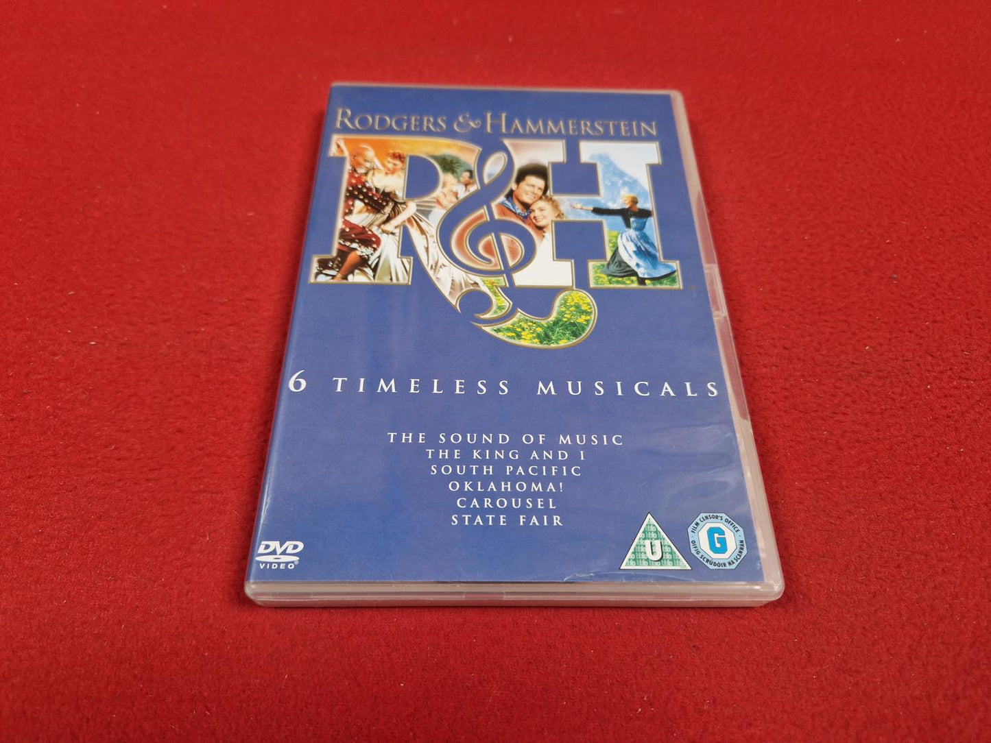 RODGERS & HAMMERSTEIN SOUND OF MUSIC / KING AND I / OKLAHOMA mfl BOX till DVD