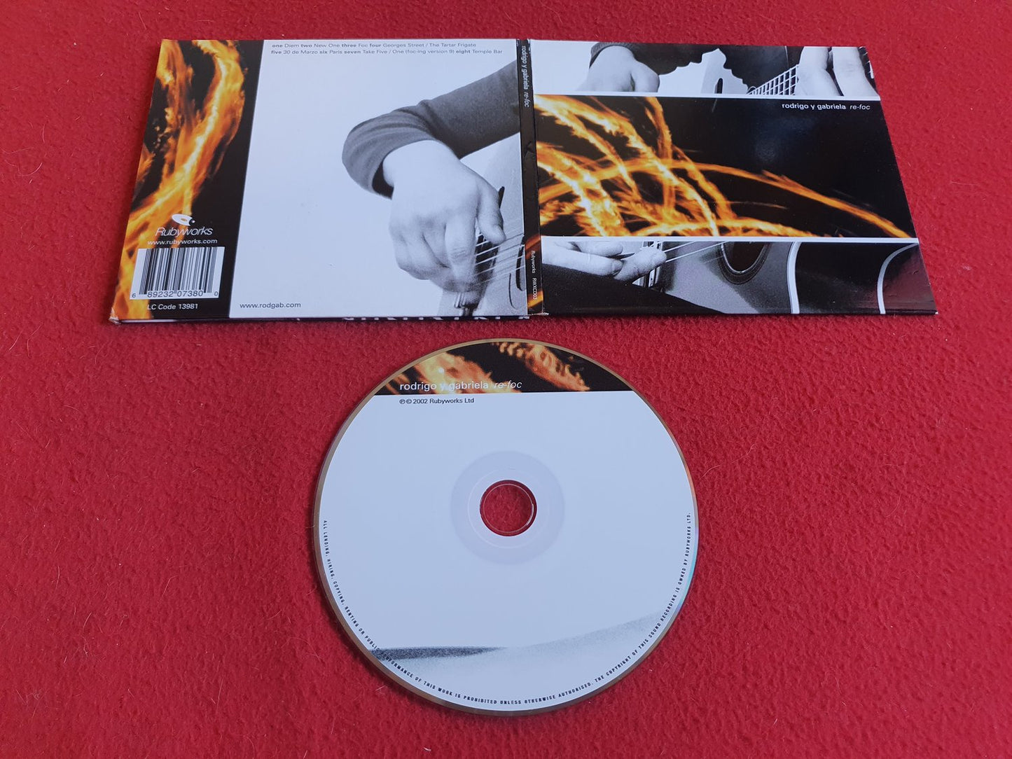 RODRIGO Y GABRIELA RE-FOC till CD