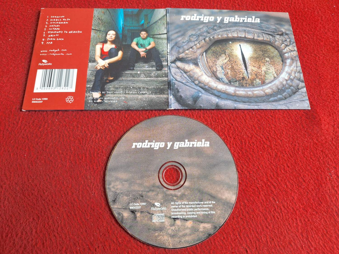 RODRIGO Y GABRIELA - RODRIGO Y GABRIELA CD